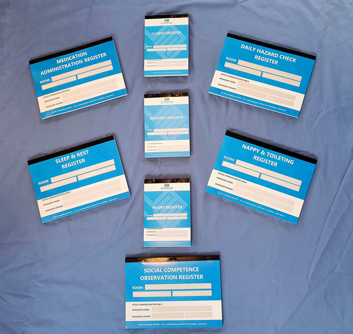 Set of Eight Registers