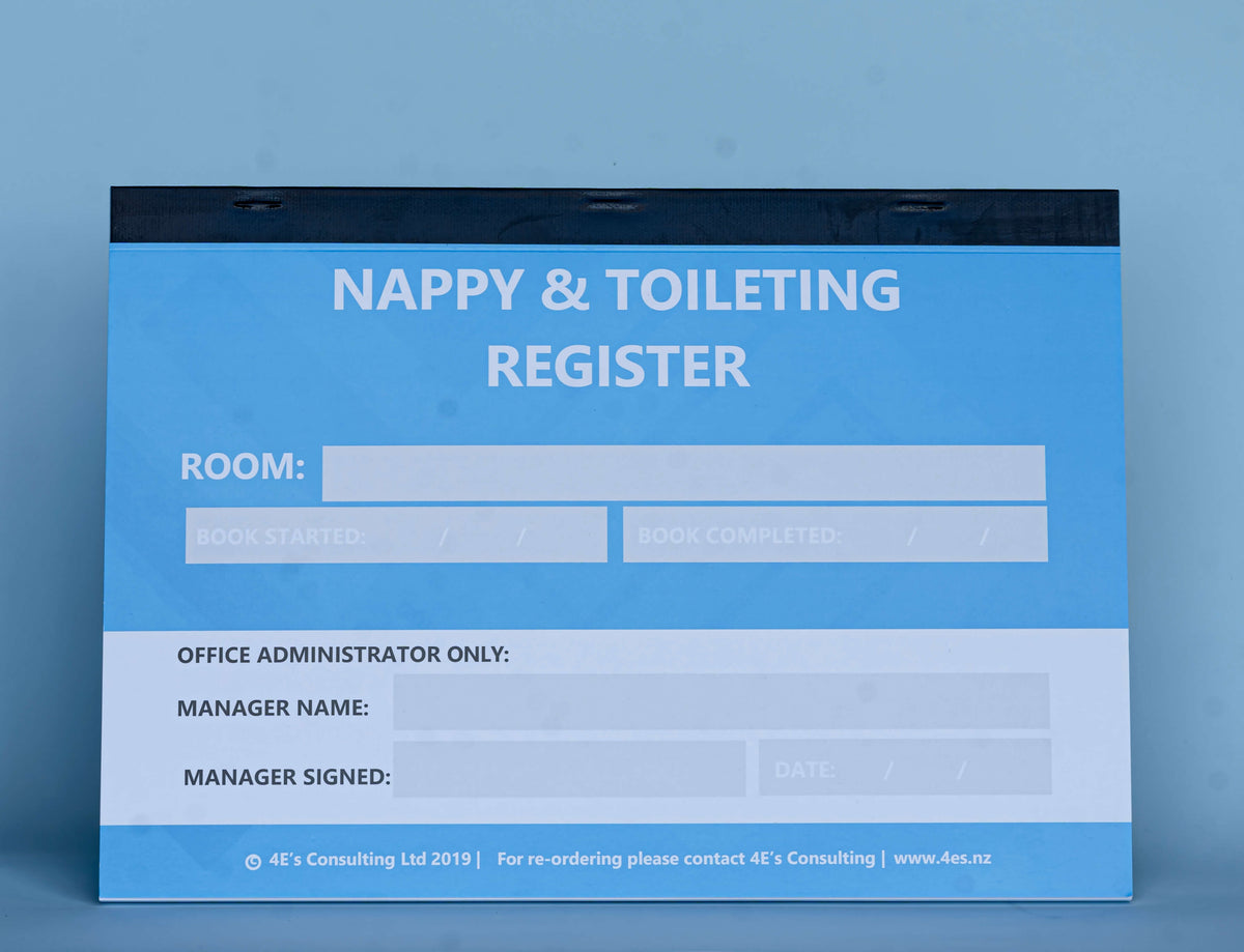 Nappy and Toileting Register