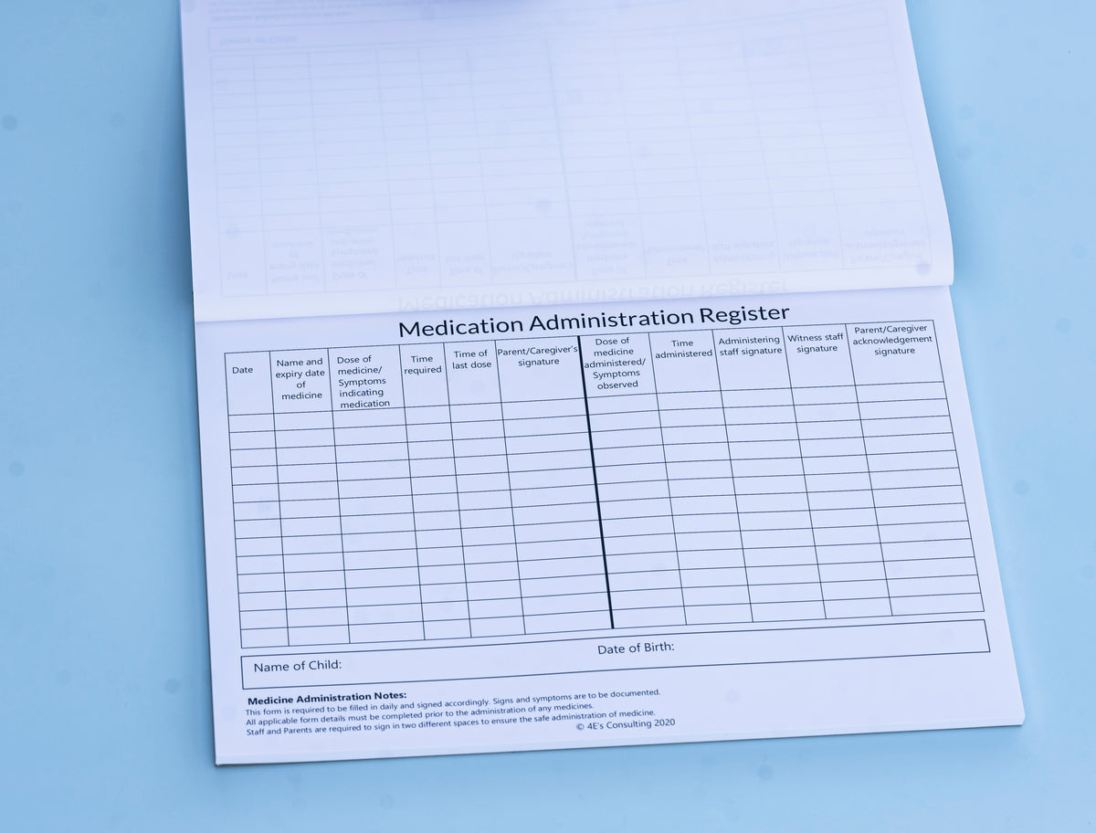 Medication Administration Register